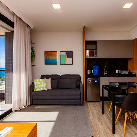 Aion Suites 302 - Lindo Apartamento Com Vista Para O Mar, A 60M Da Praia De Bombinhas, Com Piscina E Academia No Rooftop. ภายนอก รูปภาพ