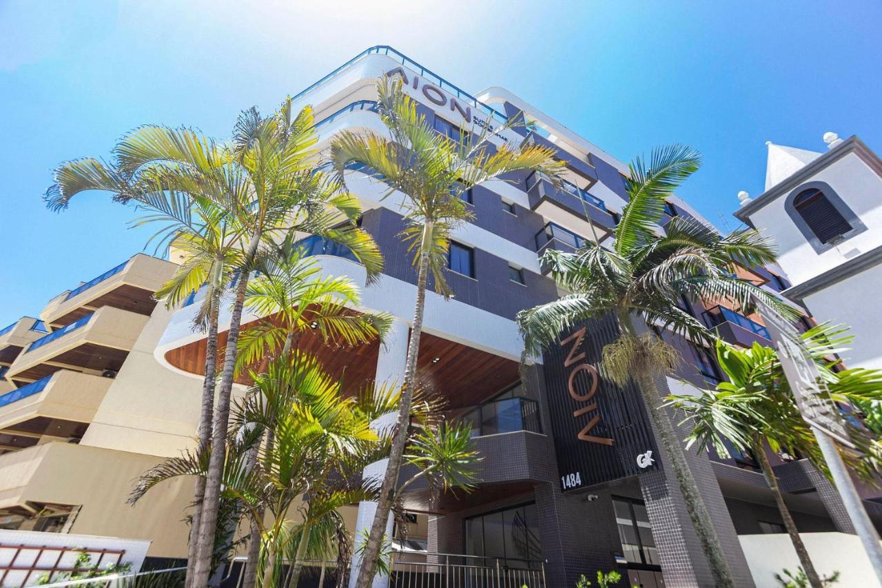 Aion Suites 302 - Lindo Apartamento Com Vista Para O Mar, A 60M Da Praia De Bombinhas, Com Piscina E Academia No Rooftop. ภายนอก รูปภาพ