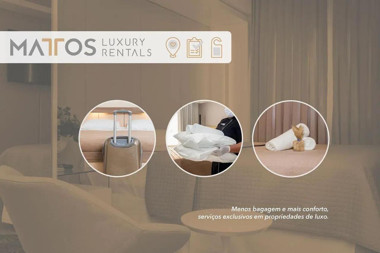 Aion Suites 302 - Lindo Apartamento Com Vista Para O Mar, A 60M Da Praia De Bombinhas, Com Piscina E Academia No Rooftop. ภายนอก รูปภาพ